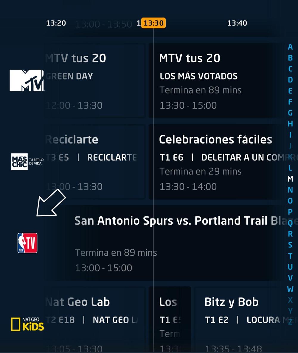 Status: Ingresó NBA TV y Rai Italia internacional a Direc ...